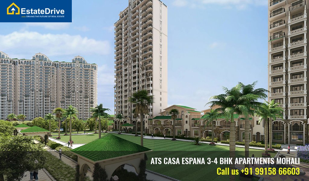 ats casa espana 3-4 bhk apartments mohali