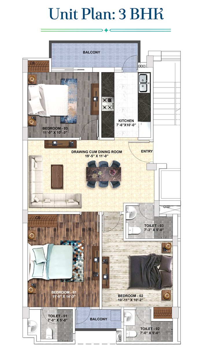 aerovista riverdale plan mohali floor fulfill buyer purpose needs built every below check