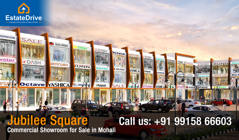 Jubilee Square - Commercial Showroom for Sale in Mohali