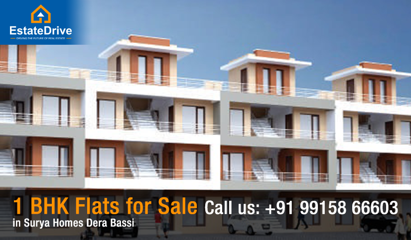 1 BHK Flats for sale in Surya Homes Dera Bassi