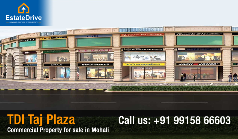 TDI Taj Plaza, Commercial Property for sale in Mohali