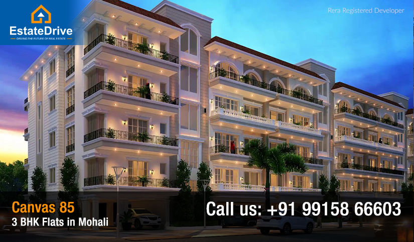 Canvas 85 - 3 BHK Flats in Mohali