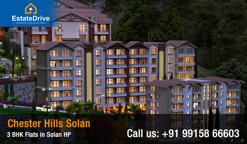 Chester Hills Solan, 3 BHK Flats in Solan HP 
