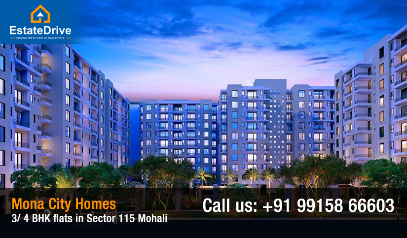 Mona City Homes 3⁄4 Bhk Flats Sector 115 Mohali