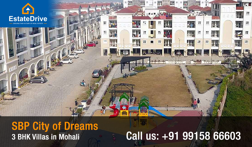 3 BHK Villas in Mohali, SBP City of Dreams