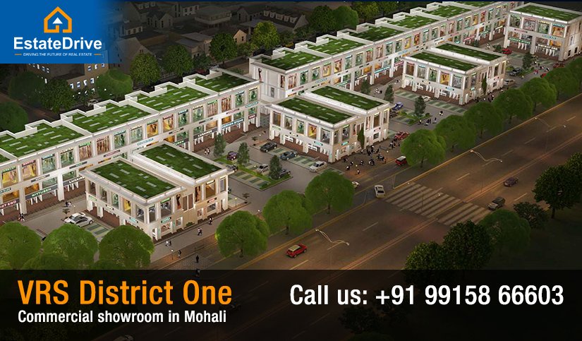 VRS District One, Commercial showroom in Mohali