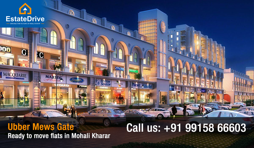 Ubber Mews Gate - Ready to move flats in Mohali Kharar