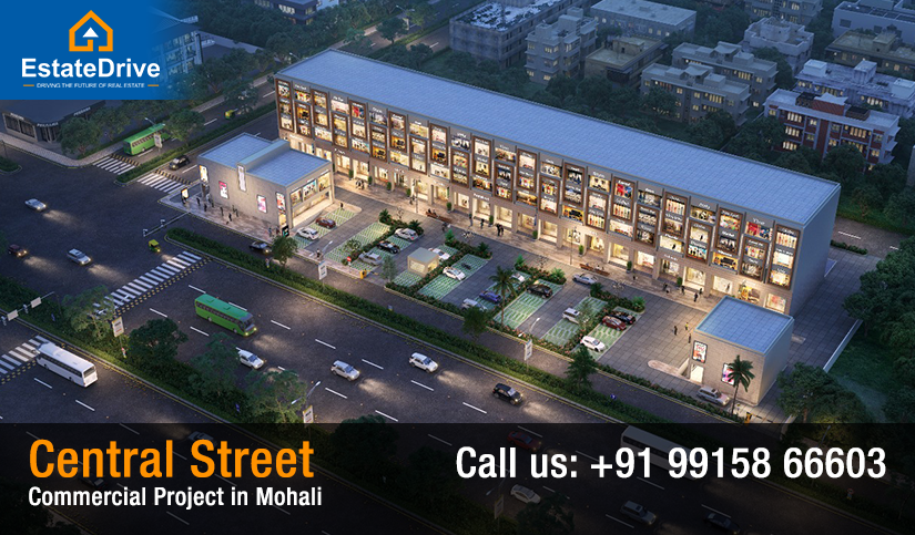 Central Street Commercial Project in Mohali