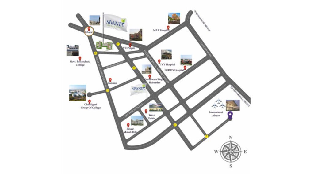 Sivanta Residency Site Map