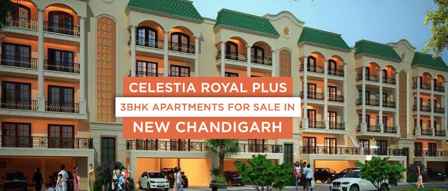 Celestia Royal Plus - 3BHK Apartments for Sale in New Chandigarh