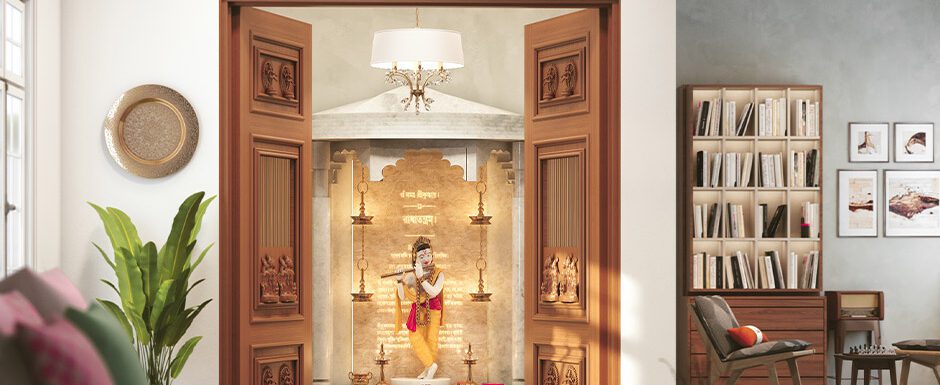 pooja room door designs